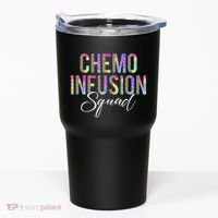Chemo Infusion Squad Leopard Tie Dye Chemo Infusion Nurse Tumbler thumb 0