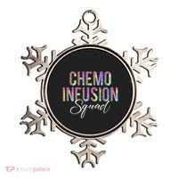 Chemo Infusion Squad Leopard Tie Dye Chemo Infusion Nurse Ornament thumb 0