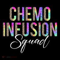 Chemo Infusion Squad Leopard Tie Dye Chemo Infusion Nurse Ornament thumb 1