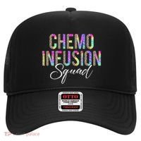 Chemo Infusion Squad Leopard Tie Dye Chemo Infusion Nurse Hat thumb 0
