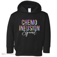 Chemo Infusion Squad Leopard Tie Dye Chemo Infusion Nurse Toddler Hoodie thumb 0