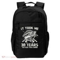 Cute It Took Me 30 Years To Fish 30th Birthday Gift Backpack thumb 0