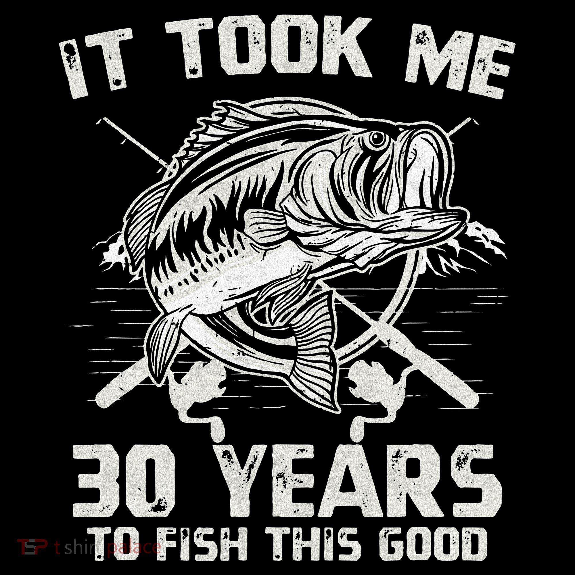 Cute It Took Me 30 Years To Fish 30th Birthday Gift Coffee Mug
