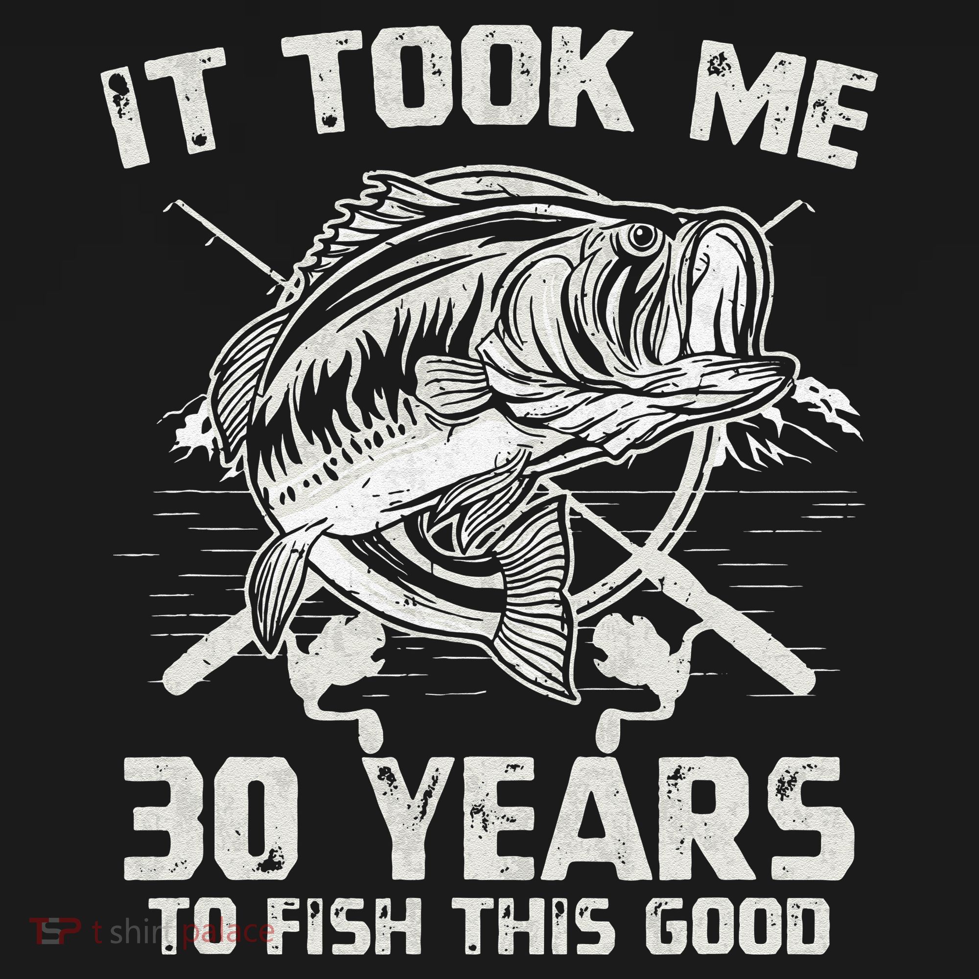 Cute It Took Me 30 Years To Fish 30th Birthday Gift Women's Hoodie
