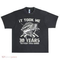 Cute It Took Me 30 Years To Fish 30th Birthday Gift Urban Oversized Heavyweight T-Shirt thumb 0