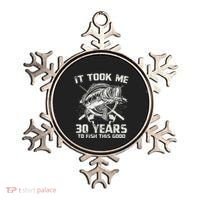 Cute It Took Me 30 Years To Fish 30th Birthday Gift Ornament thumb 0