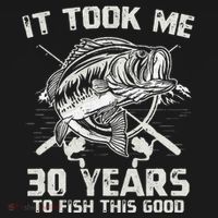 Cute It Took Me 30 Years To Fish 30th Birthday Gift Visor thumb 3