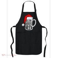 Christmas Its The Most Wonderful Time For A Beer Santa Xmas Apron thumb 0