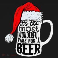 Christmas Its The Most Wonderful Time For A Beer Santa Xmas Women's Hoodie thumb 2