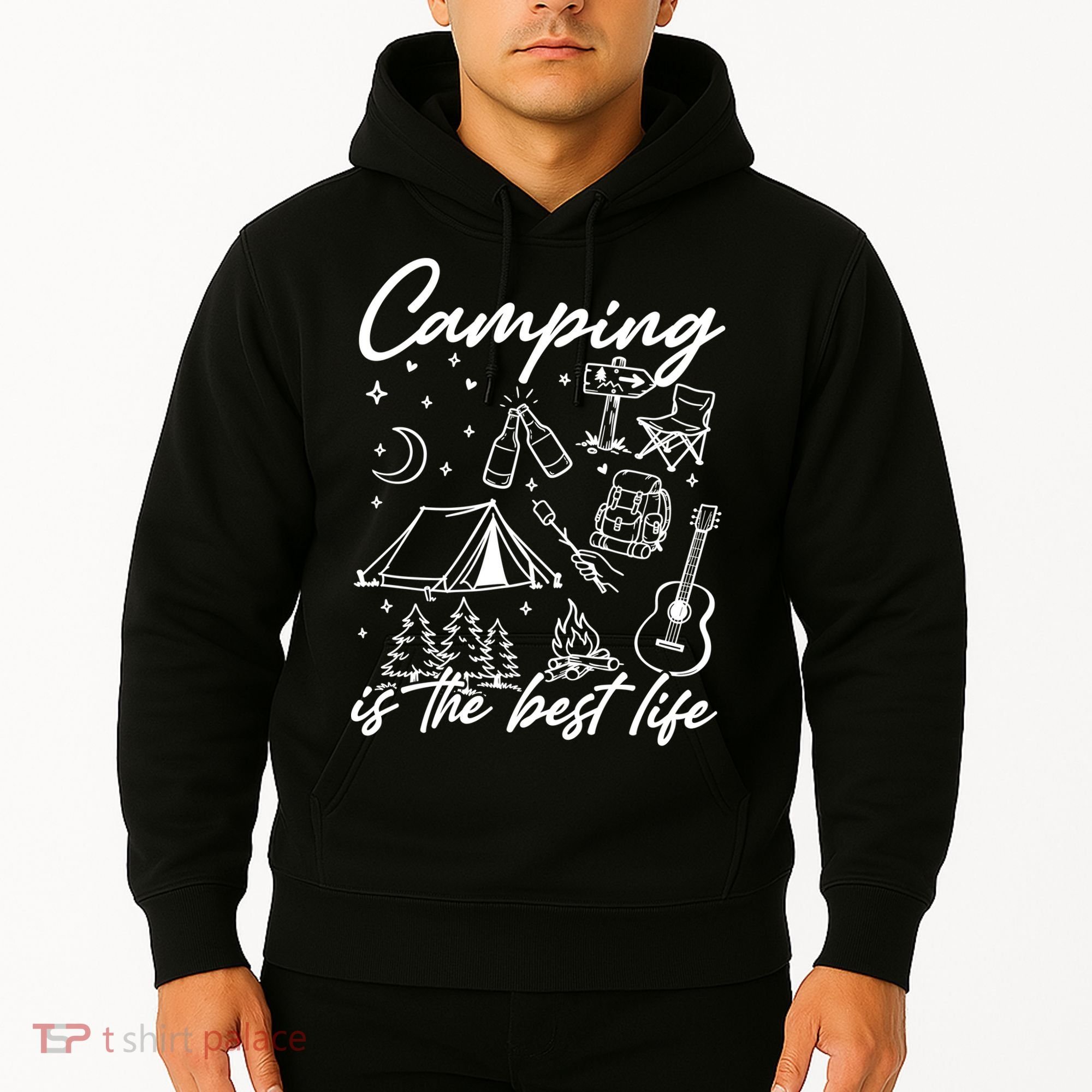 Camping Is The Best Life Hoodie