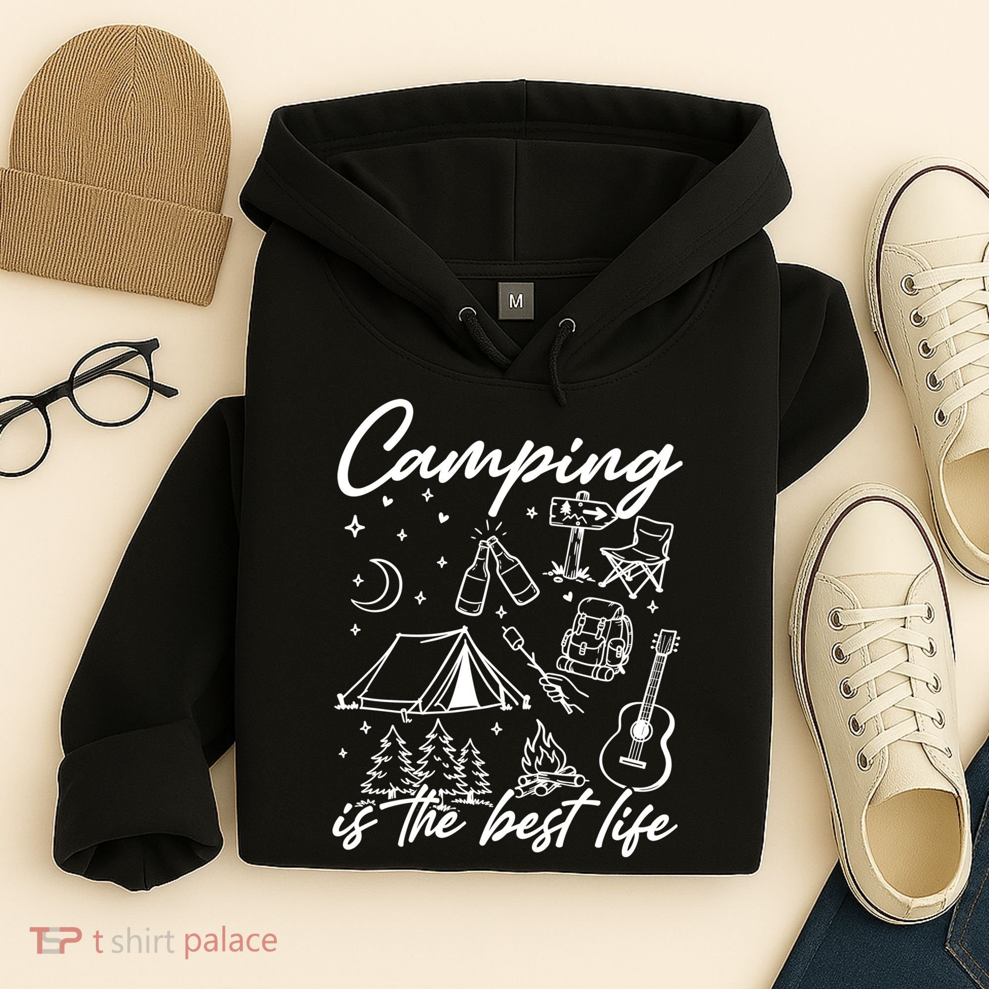 Camping Is The Best Life Hoodie