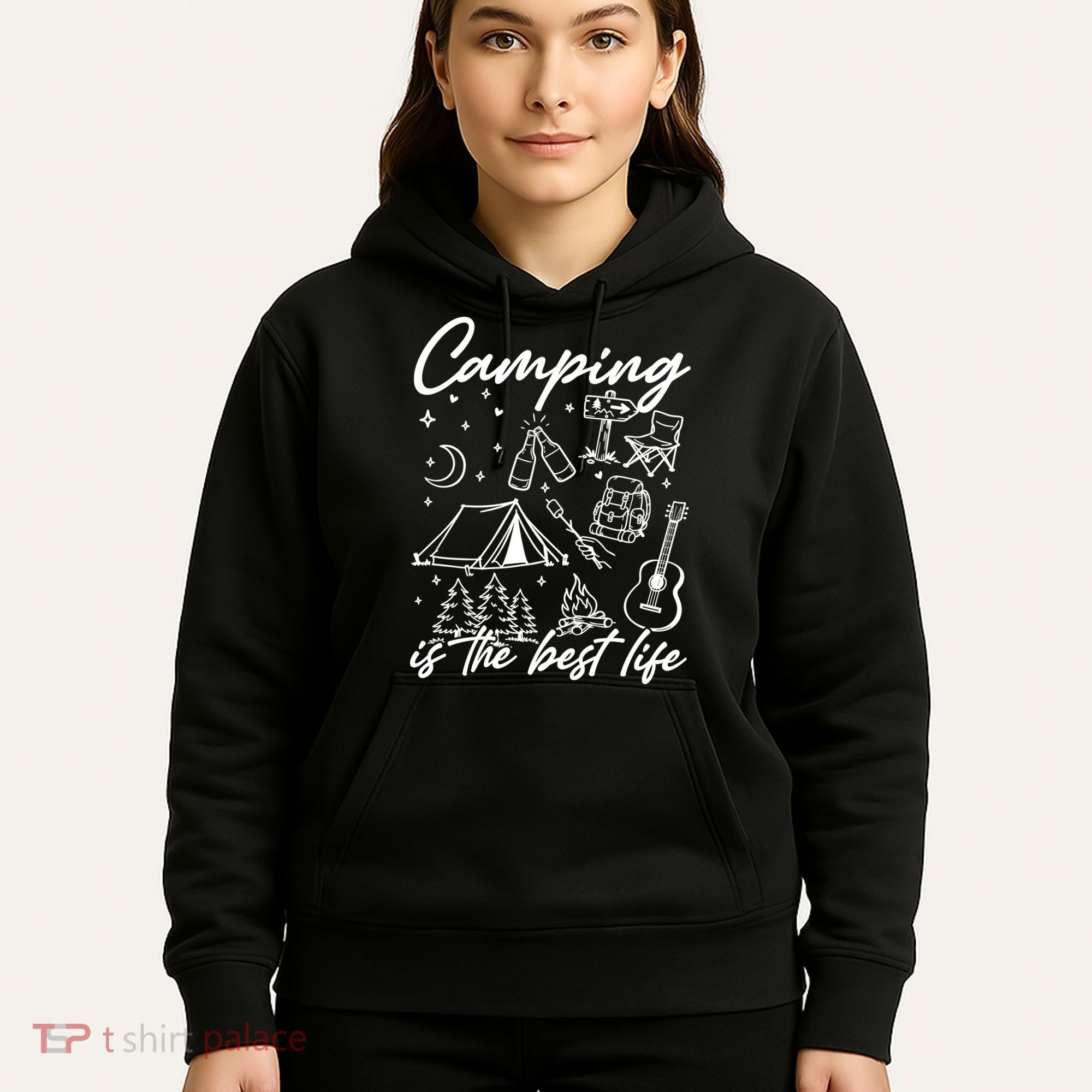 Camping Is The Best Life Hoodie