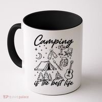 Camping Is The Best Life Coffee Mug thumb 0