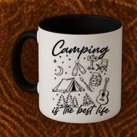 Camping Is The Best Life Coffee Mug thumb 2
