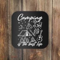 Camping Is The Best Life Coaster thumb 0