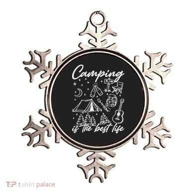 Camping Is The Best Life Ornament