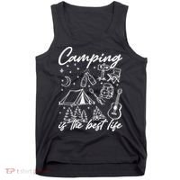 Camping Is The Best Life Tank Top thumb 0