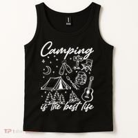 Camping Is The Best Life Tank Top thumb 2