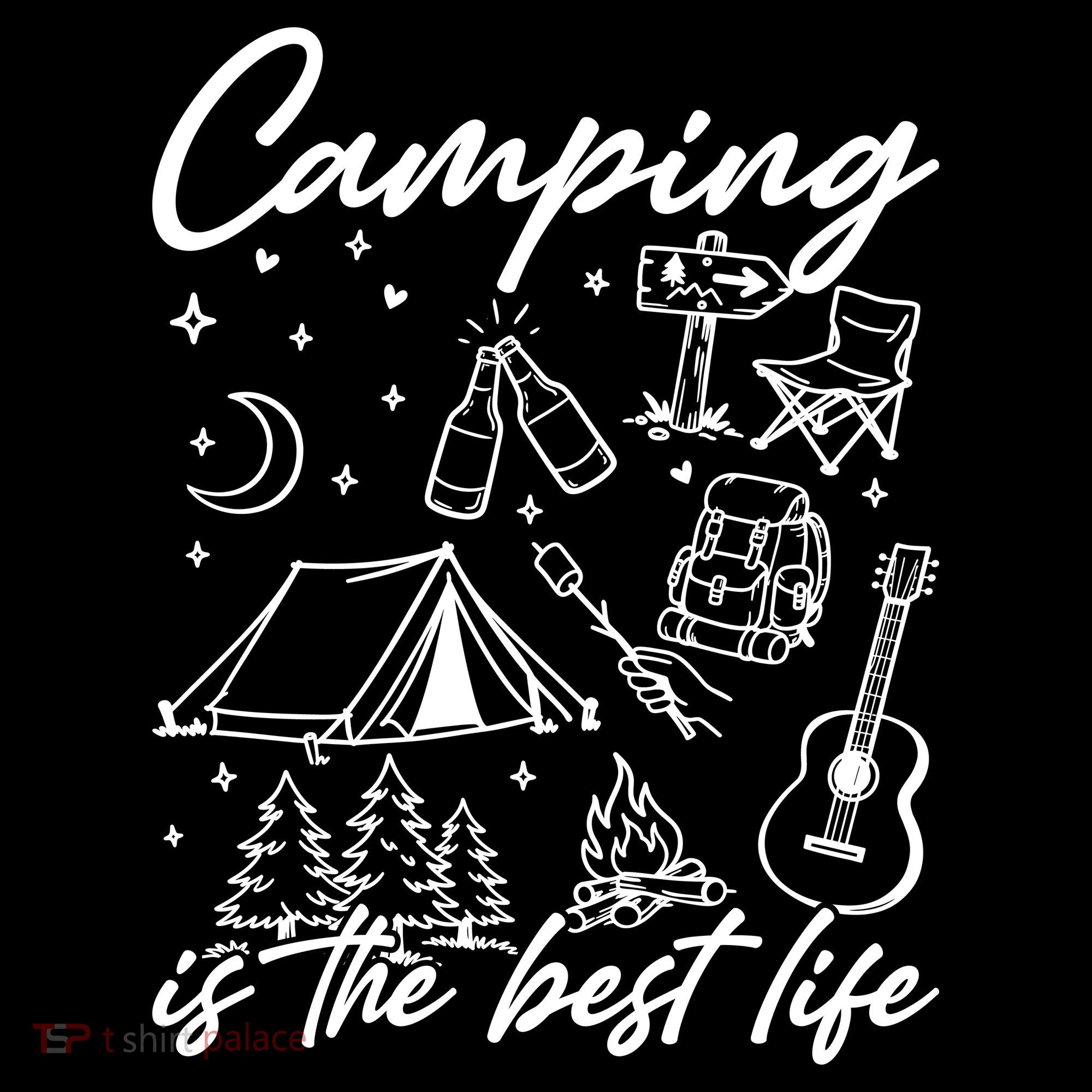 Camping Is The Best Life Visor