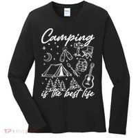 Camping Is The Best Life Women's Long Sleeve Shirt thumb 0