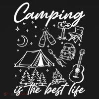 Camping Is The Best Life Women's Long Sleeve Shirt thumb 2