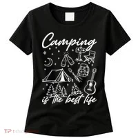 Camping Is The Best Life Women's T-Shirt thumb 0