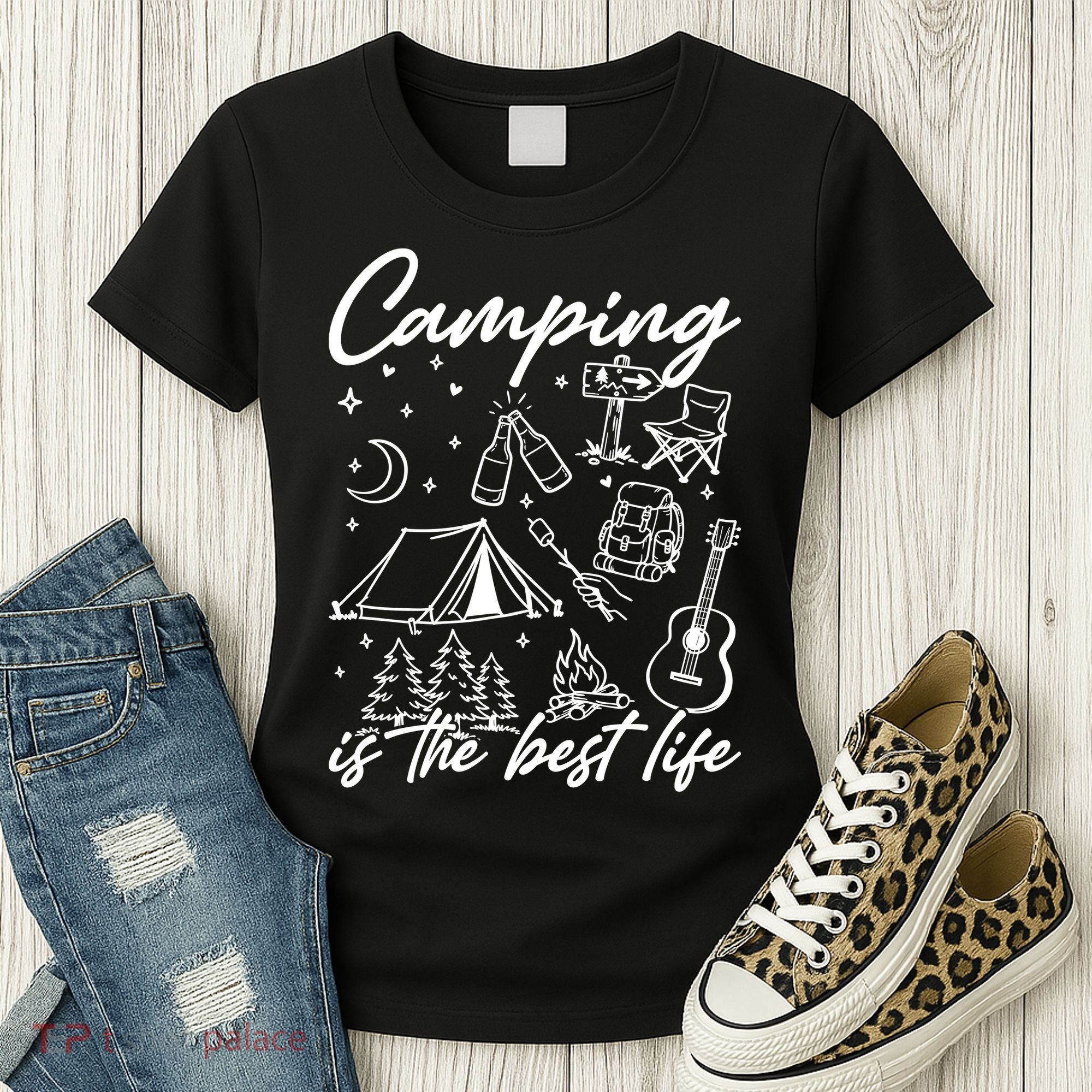 Camping Is The Best Life Women's T-Shirt