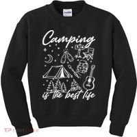 Camping Is The Best Life Kids Sweatshirt thumb 0