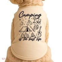 Camping Is The Best Life Doggie Tank thumb 0