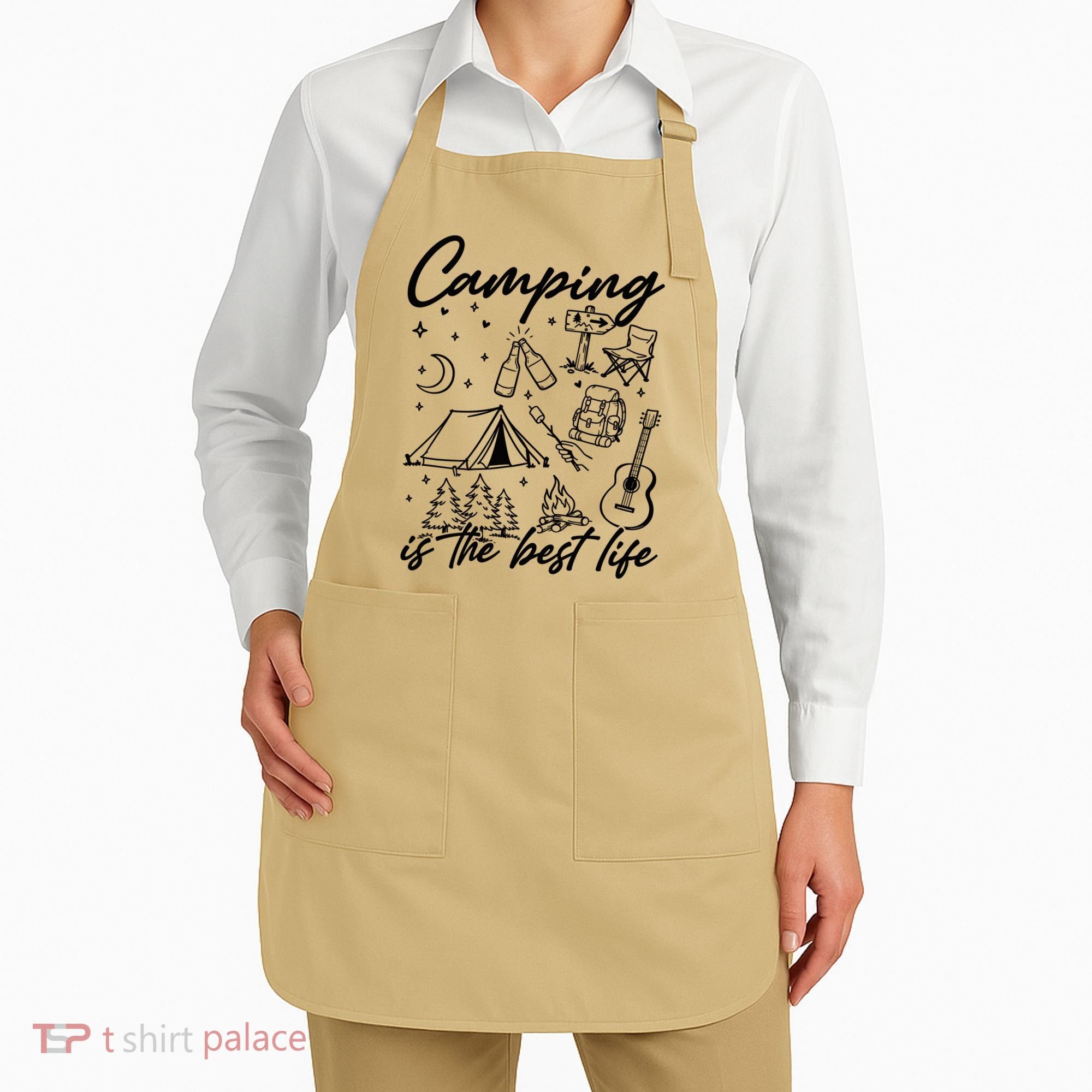 Camping Is The Best Life Apron