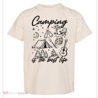 Camping Is The Best Life Toddler T-Shirt thumb 0