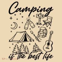 Camping Is The Best Life Toddler T-Shirt thumb 2