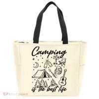 Camping Is The Best Life Tote Bag thumb 0