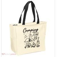 Camping Is The Best Life Tote Bag thumb 2
