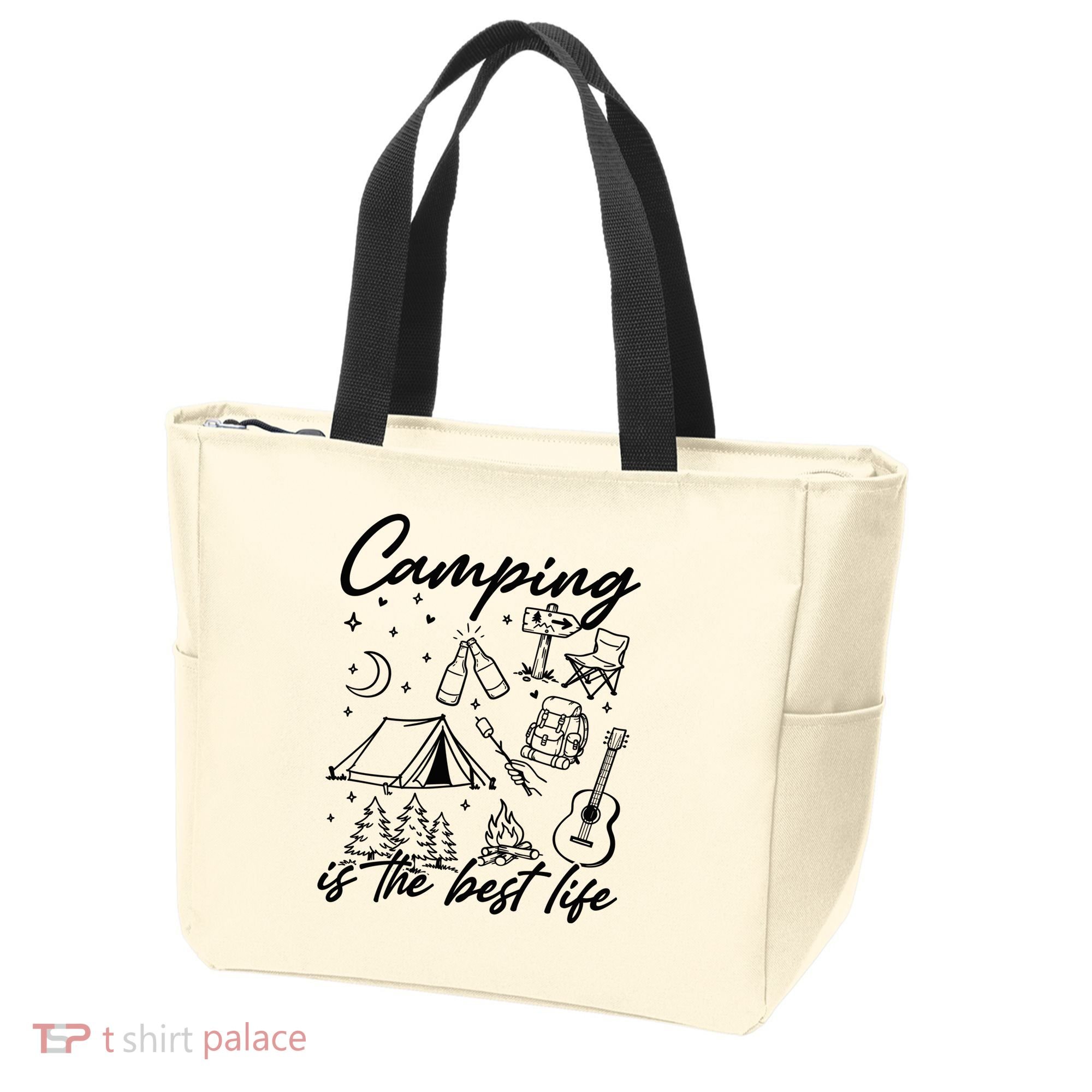 Camping Is The Best Life Tote Bag