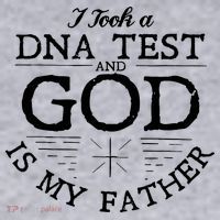 Christian I Took A DNA Test God Is My Father Women's Sweatshirt thumb 2