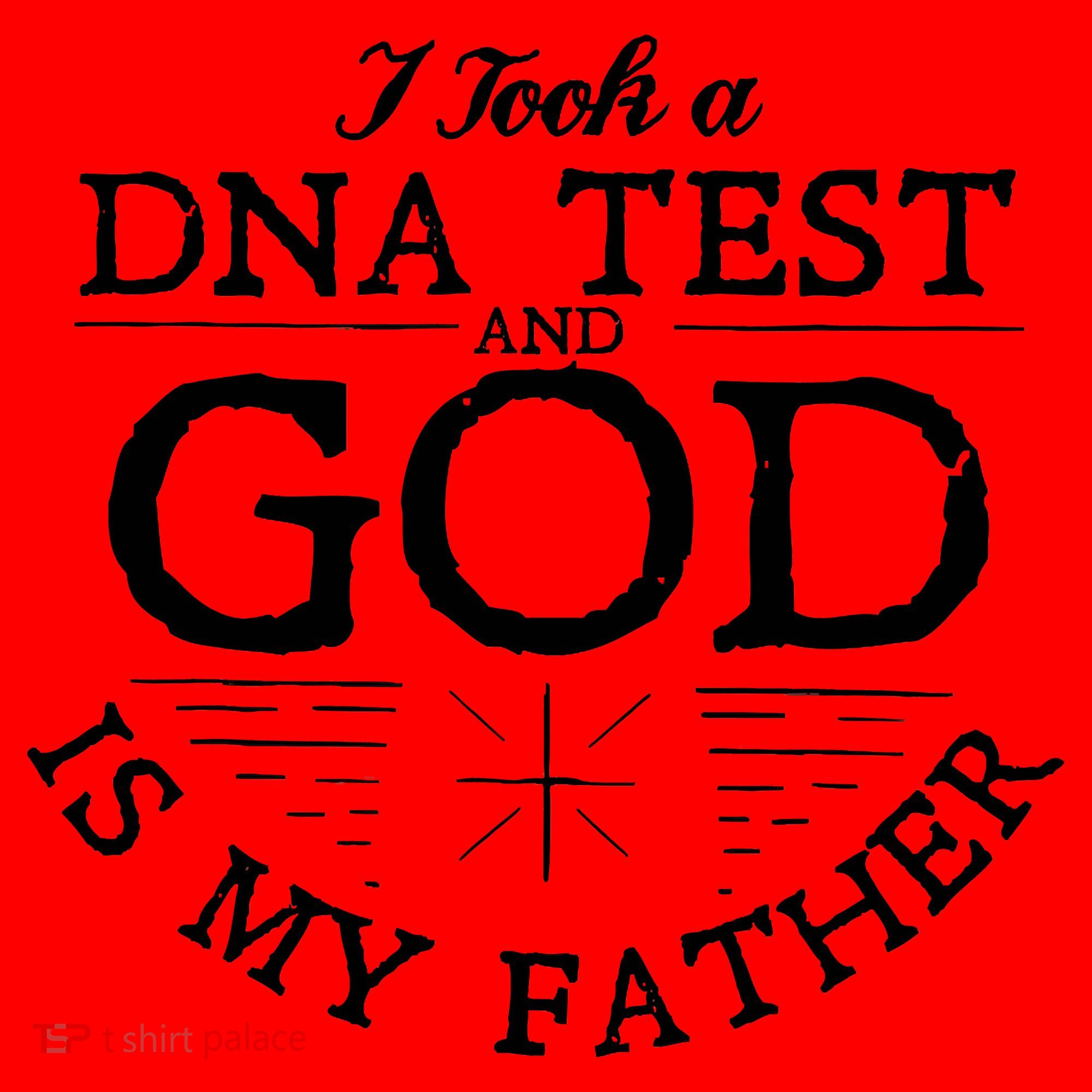 Christian I Took A DNA Test God Is My Father Santa Hat