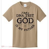 Christian I Took A DNA Test God Is My Father Kids T-Shirt thumb 0