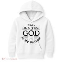 Christian I Took A DNA Test God Is My Father Kids Hoodie thumb 0