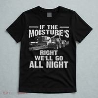 Cool If The Moisture's Right Farmer Gift Funny Farm T-Shirt thumb 5