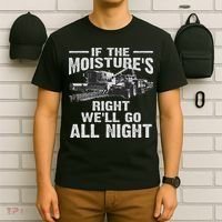 Cool If The Moisture's Right Farmer Gift Funny Farm T-Shirt thumb 6