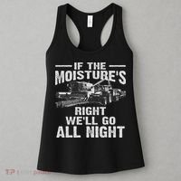 Cool If The Moisture's Right Farmer Gift Funny Farm Women's Tank Top thumb 3