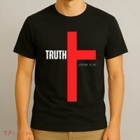 Christ is the Truth John 316 Show The way Reveal Gods Truth T-Shirt thumb 3