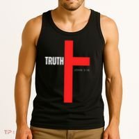Christ is the Truth John 316 Show The way Reveal Gods Truth Tank Top thumb 3