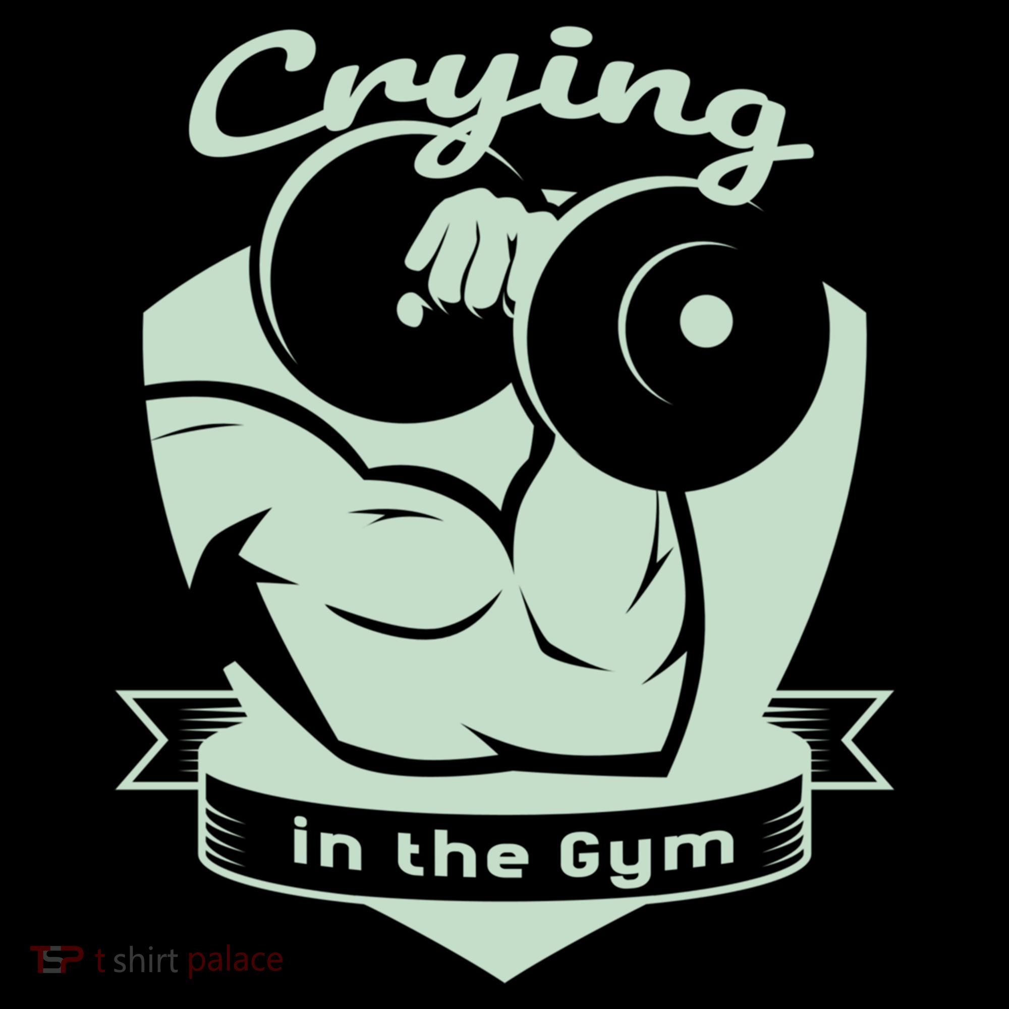 Crying In The Gym Funny Workout Gym Weightlifting Athlete Gift Coffee Mug