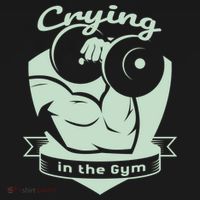Crying In The Gym Funny Workout Gym Weightlifting Athlete Gift Pajama Set thumb 2