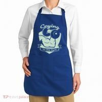 Crying In The Gym Funny Workout Gym Weightlifting Athlete Gift Apron thumb 2
