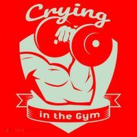 Crying In The Gym Funny Workout Gym Weightlifting Athlete Gift Santa Hat thumb 1