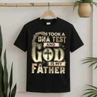 Christian I Took A DNA Test And God Is My Father Gospel Pray T-Shirt thumb 2