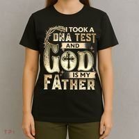 Christian I Took A DNA Test And God Is My Father Gospel Pray T-Shirt thumb 4